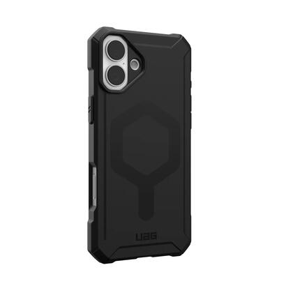 funda-uag-george-essential-black-apple-iphone-16-plus