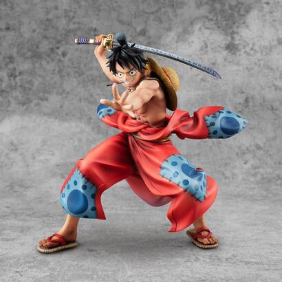 figura-megahouse-one-piece-pop-statue-warriors-alliance-luffy-taro