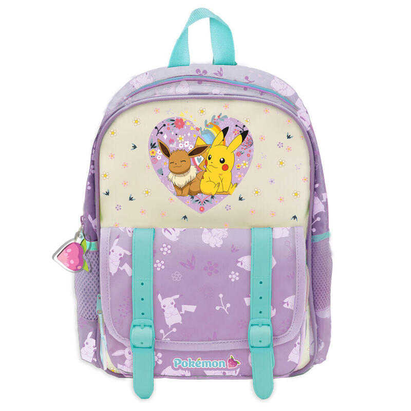 mochila-flowers-pokemon-30cm-adaptable