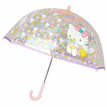 pack-de-12-unidades-paraguas-manual-transparente-hello-kitty-48cm