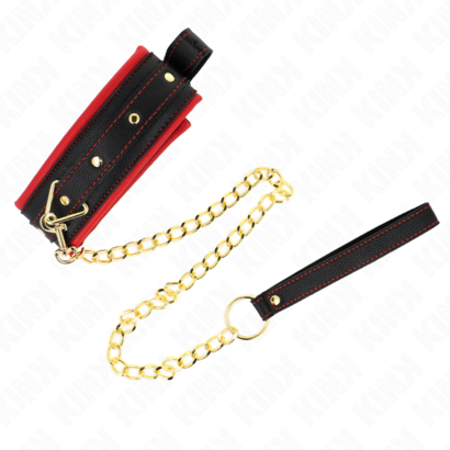 kink-collar-con-correa-de-tejido-liso-ajustable-33-48-cm-x-57-cm