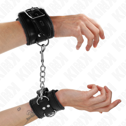 kink-munequeras-forradas-negro-con-correa-negro-ajustable-20-29-cm-x-55-cm