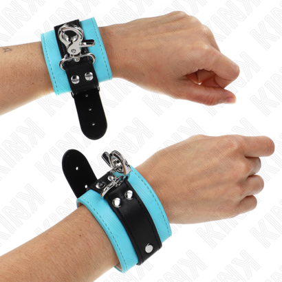 kink-munequeras-con-cierre-premium-negro-azul-ajustable-21-28-cm-x-55-cm