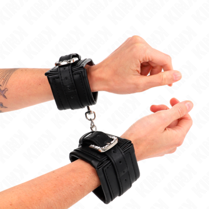 kink-munequeras-negro-con-hebilla-de-diamantes-de-imitacion-ajustable-25-32-cm-x-55-cm