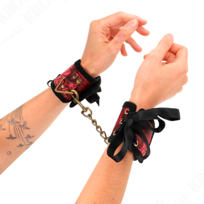 kink-munequeras-diseno-escandalo-rojo-negro-detalle-lazo-245-cm-x-65-cm