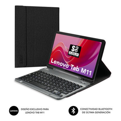 teclado-espanol-subblim-subkt3-btl310-para-movil-qwerty-espanol-bluetooth-negro