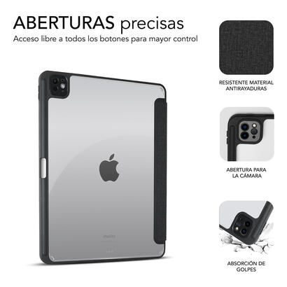 funda-subblim-clear-shock-case-para-ipad-pro-11-2024-m4-negra