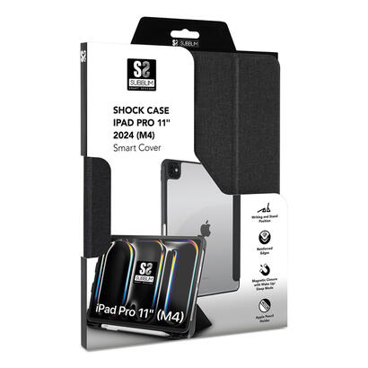 funda-subblim-clear-shock-case-para-ipad-pro-11-2024-m4-negra