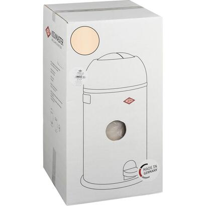 wesco-kickmaster-soft-trash-bin-almond