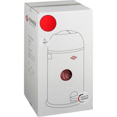 wesco-kickmaster-soft-trash-bin-red