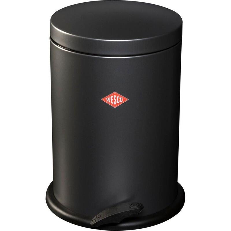 wesco-pedal-bin-alpha-13l-graphite