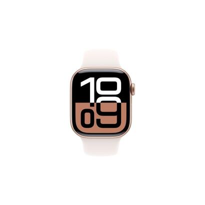 apple-watch-series-10-reloj-inteligente-oro-rosa-aluminio-42-mm-correa-deportiva-rosa-palido-ml-celular-mwxa3qfa