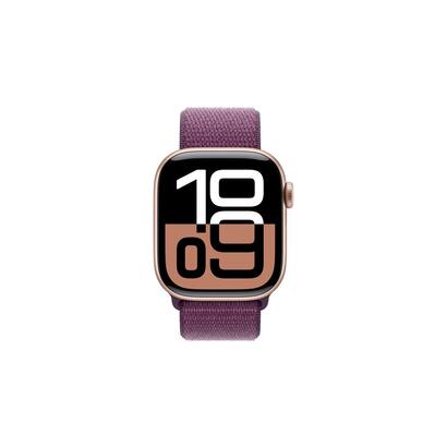 apple-watch-series-10-smartwatch-oro-rosa-aluminio-42-mm-sport-loop-ciruela-celular-mwxc3qfa