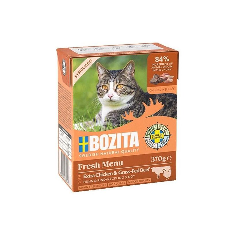 comida-humeda-para-gatos-bozita-fresh-menu-sterilised-extra-chicken-with-beef-370g