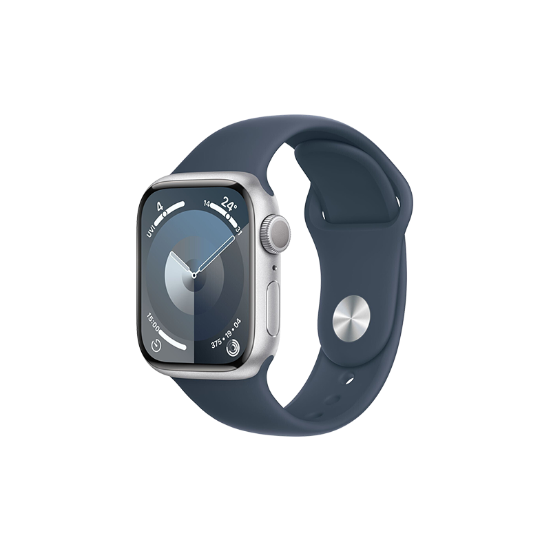 watch-apple-watch-series-9-gps-41mm-silver-aluminium-case-with-sport-band-sm-storm-blue