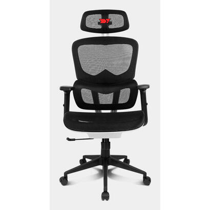 silla-gaming-drift-drair-200-tejido-negro-blanco-malla