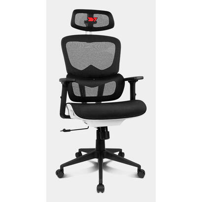 silla-gaming-drift-drair-200-tejido-negro-blanco-malla