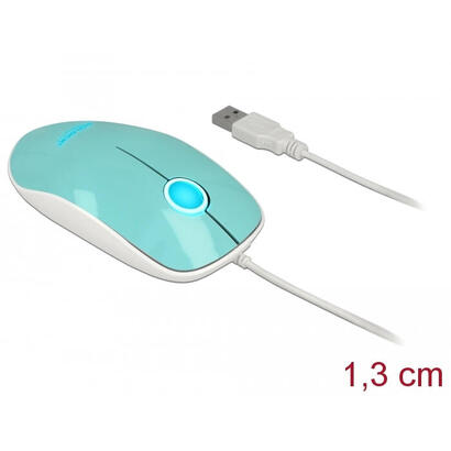 delock-12538-mouse-optico-de-3-botones-led-usb-tipo-a-turquesa