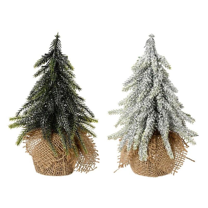 pack-de-2-unidades-mini-pino-con-macetero-de-yute-o12x20cm-everland