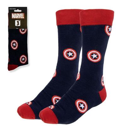 pack-de-6-unidades-set-calcetines-capitan-america-vengadores-avengers-marvel-adulto