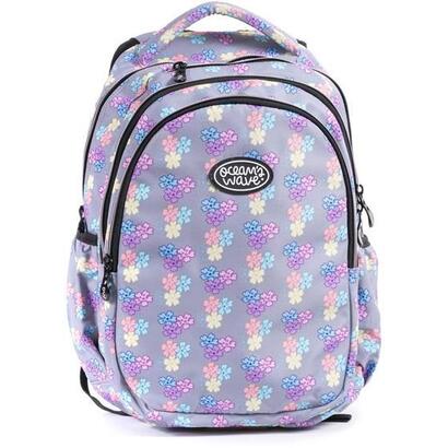 ocean-wave-mochila-secundary-flores-gris