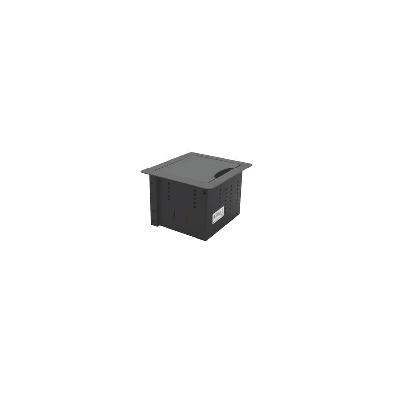 kramer-electronics-tbus-1nb-escritorio-caja-de-cables-negro-1-piezas