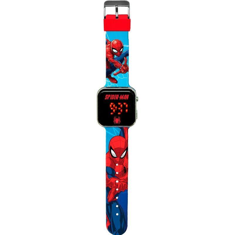 reloj-led-spiderman-marvel