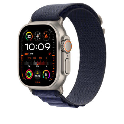 apple-49mm-navy-alpine-loop-medium-natural-titanium-finish