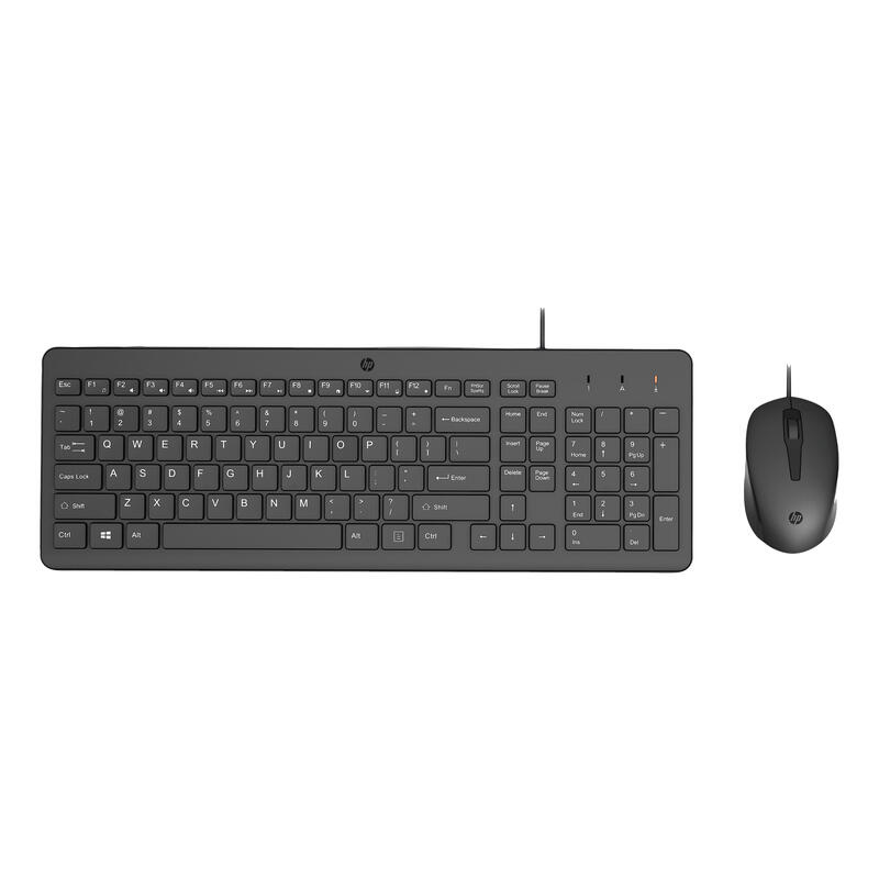 hp-150-wired-mouse-and-keyboard-combination-teclado-raton-incluido-usb-negro