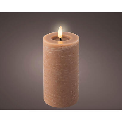pack-de-2-unidades-vela-de-cera-led-color-marron-con-lineas-de-marmol-o7x15cm-lumineo