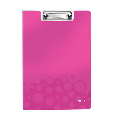 leitz-carpeta-miniclip-wow-a4-polyfoam-con-tapa-fucsia