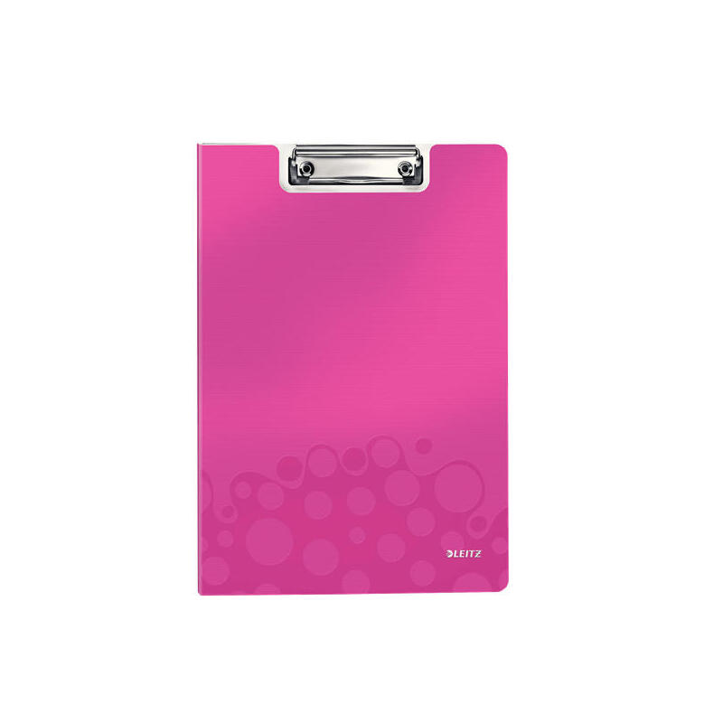 leitz-carpeta-miniclip-wow-a4-polyfoam-con-tapa-fucsia