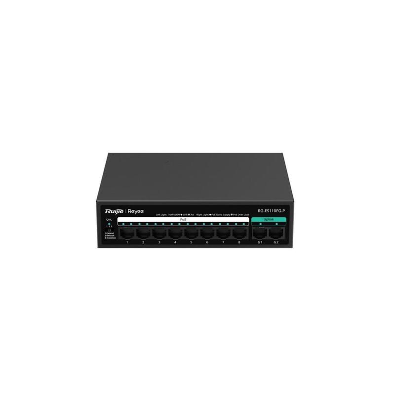 reyee-10-port-10-100-1000-mbps-1x-sfp-port-unmanaged-poe-switch-120w