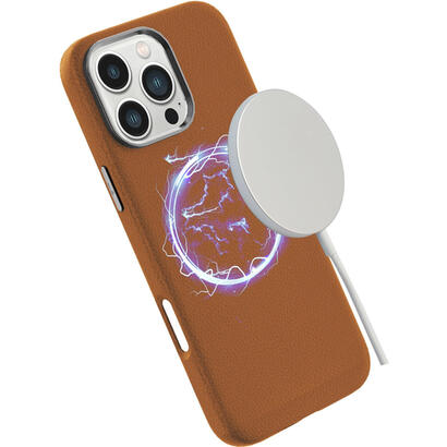 infinite-venice-iphone-16-pro-brown-leather-magnetic-cover