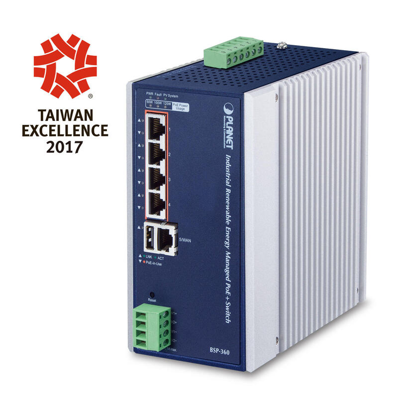 planet-bsp-360-switch-gestionado-gigabit-ethernet-101001000-energia-sobre-ethernet-poe-azul-blanco