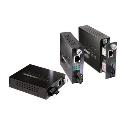 planet-fst-802-convertidor-de-medio-100-mbits-1310-nm-multimodo-negro