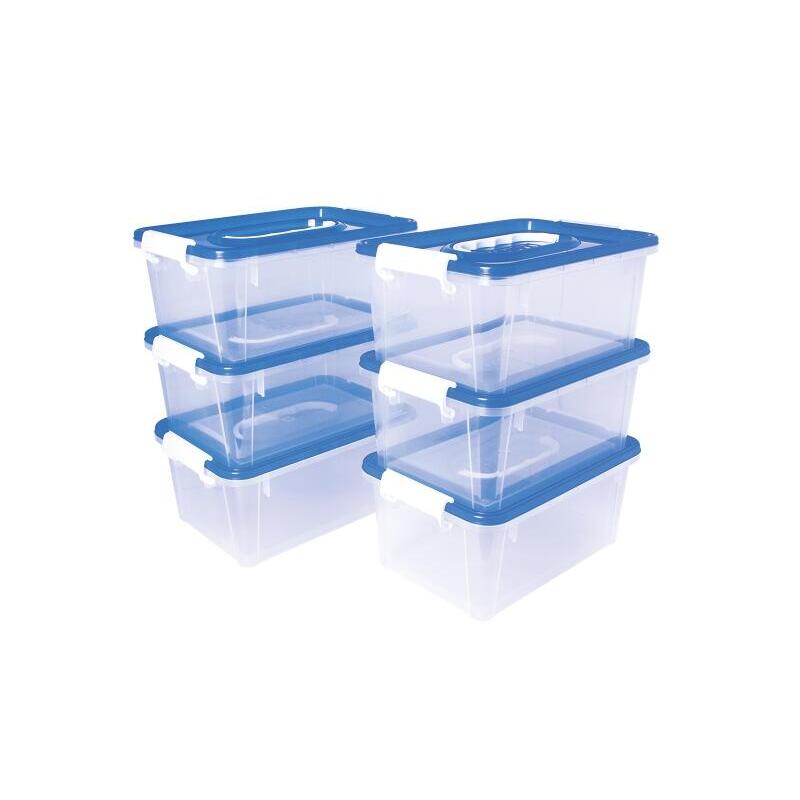 jovi-pack-de-6-baules-para-almacenaje-escolar-transparente-ideal-para-material-escolar-y-juguetes-facil-de-apilar
