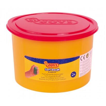 jovi-soft-dough-blandiver-bote-de-460gr-rojo-pasta-de-modelaje-blanda-y-flexible-facil-de-amasar-y-moldear-