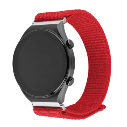 fixed-nylon-sporty-strap-with-quick-release-22mm-for-smartwatch-red