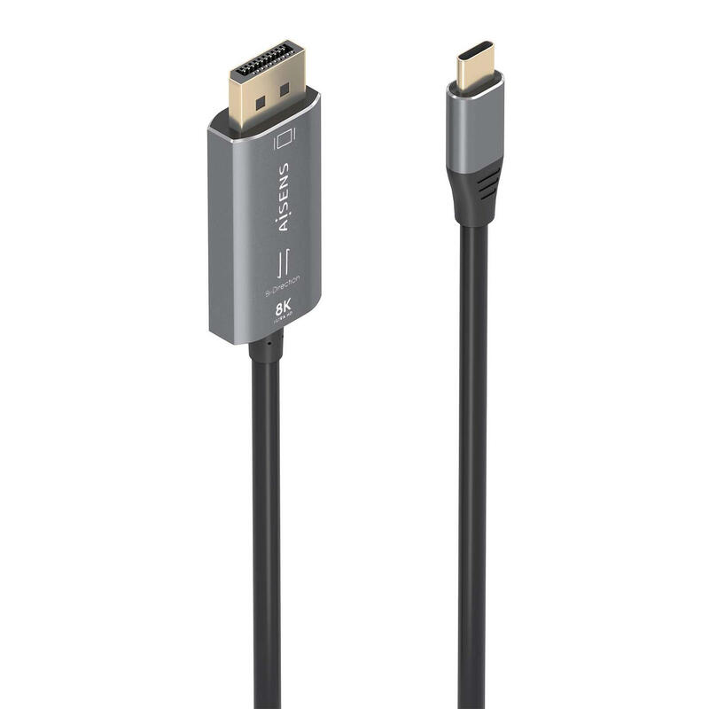aisens-cable-conversor-aluminio-bidireccional-usb-c-a-displayport-8k60hz-usb-cm-dpm-negro-18m aisens-cable-conversor-aluminio-bidireccional-usb-c-a-displayport-8k60hz-usb-cm-dpm-negro-18m