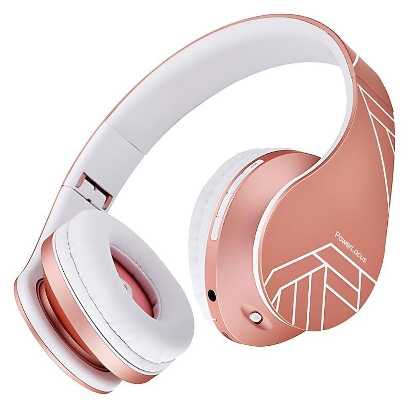 auriculares-powerlocus-p2-rosa-oro-bluetooth