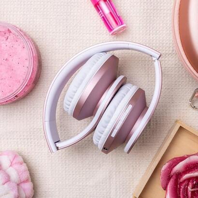 auriculares-powerlocus-p2-rosa-oro-bluetooth