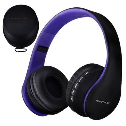 auriculares-powerlocus-p1-negropurpura-bluetooth