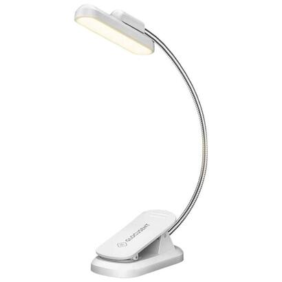 lampara-inalambrica-glocusent-glcsnta2401-clip-adaptable-usb-tipo-c-1000mah-blanco