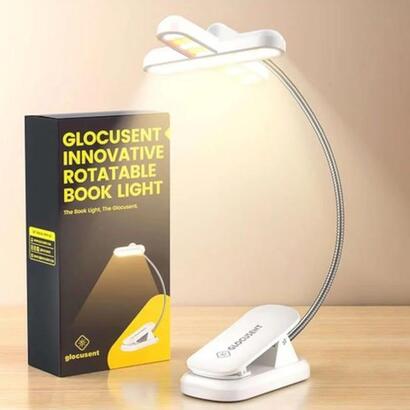 lampara-inalambrica-glocusent-glcsnta2401-clip-adaptable-usb-tipo-c-1000mah-blanco