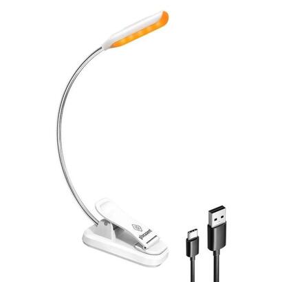 lampara-inalambrica-glocusent-clip-usb-tipo-c-blanco