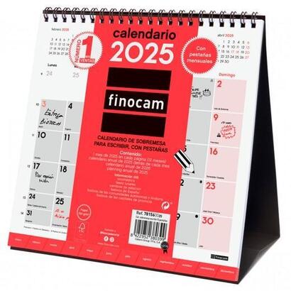 finocam-calendario-de-sobremesa-para-escribir-s-190x190mm-con-pestanas-neutro-2025