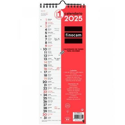 finocam-calendario-de-pared-para-escribir-largo-m-130x330mm-neutro-2025