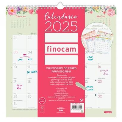 finocam-calendario-de-pared-para-escribir-300x300mm-design-2025