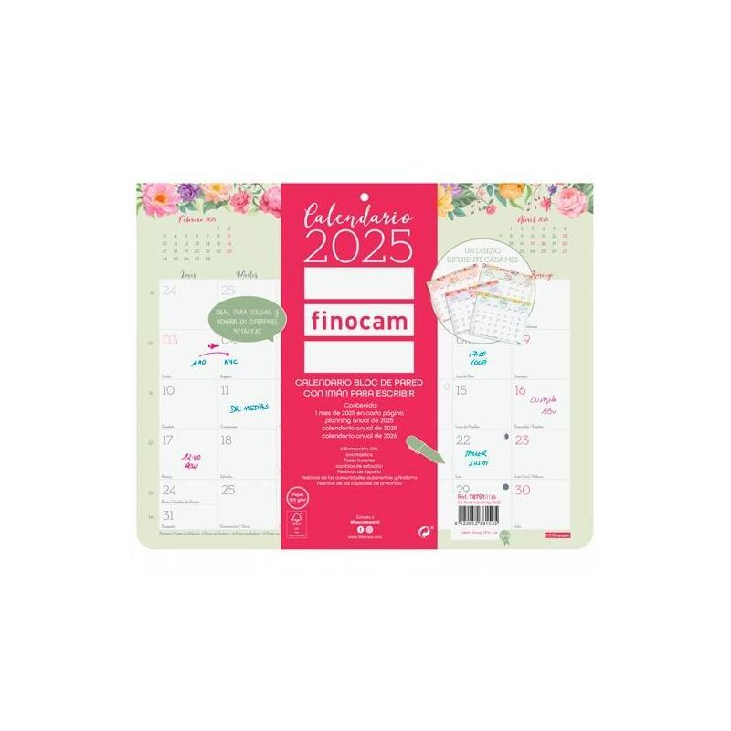 finocam-calendario-bloc-con-iman-para-escribir-250x200mm-design-2025